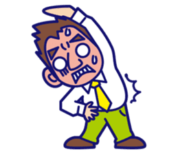 comical Japanese Sticker sticker #376186