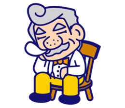 comical Japanese Sticker sticker #376188