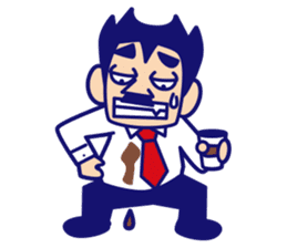 comical Japanese Sticker sticker #376189