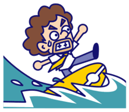 comical Japanese Sticker sticker #376194