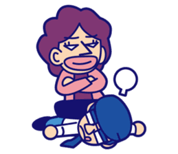 comical Japanese Sticker sticker #376198