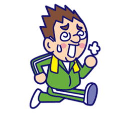 comical Japanese Sticker sticker #376203