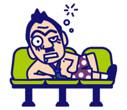 comical Japanese Sticker sticker #376204