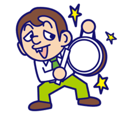 comical Japanese Sticker sticker #376209