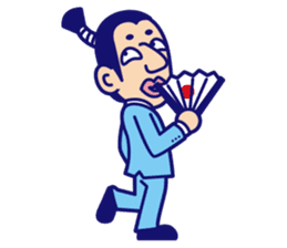 comical Japanese Sticker sticker #376214