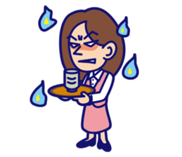 comical Japanese Sticker sticker #376215