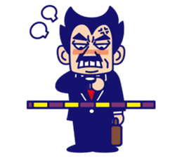 comical Japanese Sticker sticker #376216