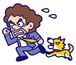 comical Japanese Sticker sticker #376217