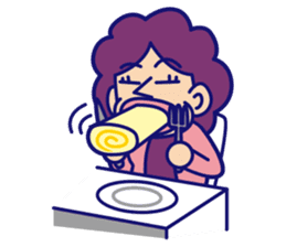 comical Japanese Sticker sticker #376221