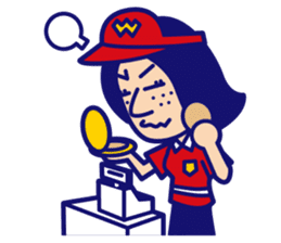 comical Japanese Sticker sticker #376224