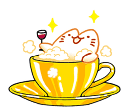 Cappucci-nyan sticker #376448