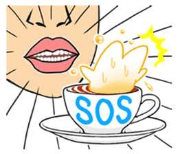 Cappucci-nyan sticker #376462