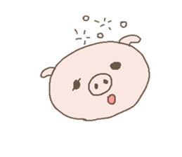 girl & butata sticker #376588