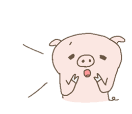 girl & butata sticker #376590