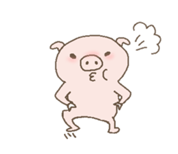 girl & butata sticker #376591