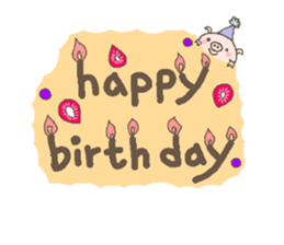 girl & butata sticker #376596