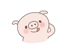 girl & butata sticker #376601