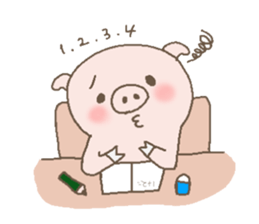 girl & butata sticker #376605