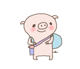 girl & butata sticker #376610