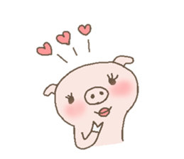 girl & butata sticker #376613