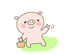 girl & butata sticker #376615