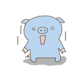 girl & butata sticker #376622