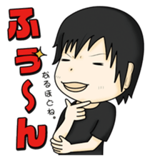 Stamp waiting and drinking sticker #377072