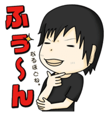 Stamp waiting and drinking sticker #377072