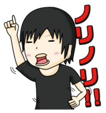 Stamp waiting and drinking sticker #377085