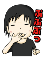 Stamp waiting and drinking sticker #377103