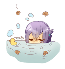 To character and healing season sticker #377533