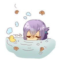 To character and healing season sticker #377533