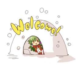 To character and healing season sticker #377544