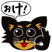 CHIHUAHUA in BLACK sticker #377948