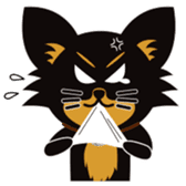 CHIHUAHUA in BLACK sticker #377961