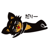 CHIHUAHUA in BLACK sticker #377973