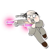 I WORK HARD TO LIVE sticker #378031