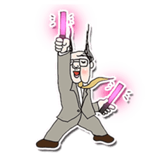 I WORK HARD TO LIVE sticker #378032