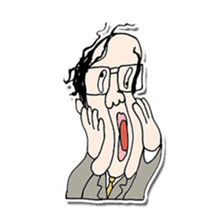 I WORK HARD TO LIVE sticker #378034