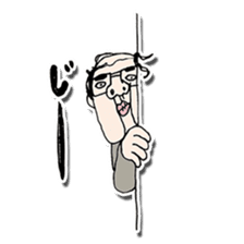 I WORK HARD TO LIVE sticker #378037