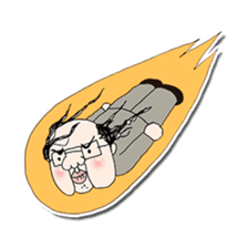 I WORK HARD TO LIVE sticker #378052