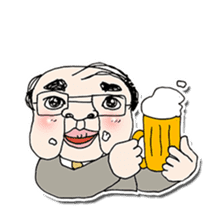 I WORK HARD TO LIVE sticker #378057