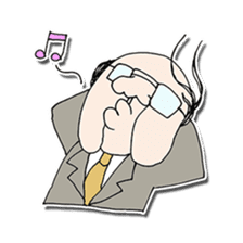 I WORK HARD TO LIVE sticker #378060