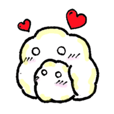 wata-mofu sticker #378425