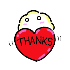 wata-mofu sticker #378426