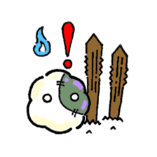 wata-mofu sticker #378459
