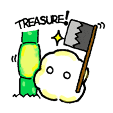 wata-mofu sticker #378461