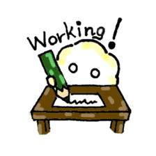 wata-mofu sticker #378462