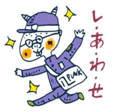 Satoshi's happy characters vol.09 sticker #378731