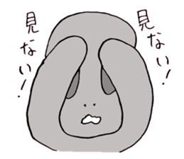 Little Mr. Little Gray sticker #379087